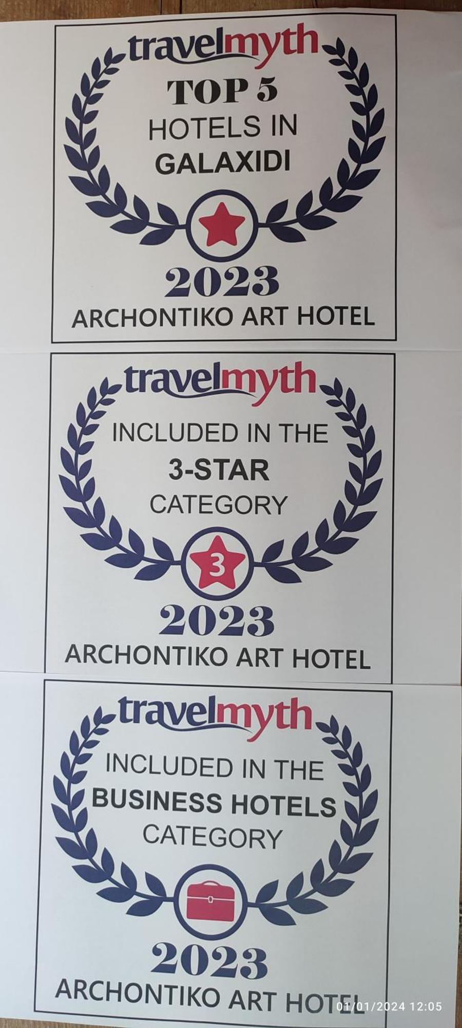 Archontiko Art Hotel Galaxídhion Exterior foto